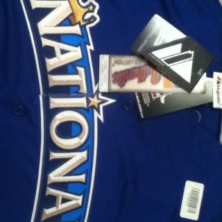 Authentic 2012 Clayton Kershaw All Star Game BP Jersey