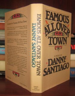 Santiago Danny FAMOUS ALL OVER TOWN 1st Edition First Printing