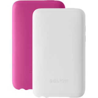  Silicone Sleeve Case for iPod Classic 120GB/160GB Pink+White 2 Pack