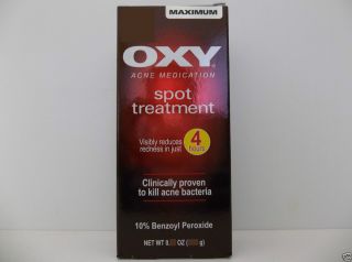Oxy Spot 10 Benzoyl Peroxide Acne Vanishing Maximum Treatment 0 65 oz