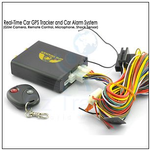 Car Vehicle Alarm and Tracking System w CCTV Camera Remote Anti Theft