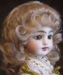 wig is soft mohair superior quality will not mat or turn dull and