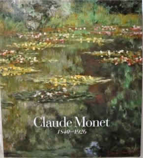 Claude Monet Exhibition Catalog Art Inst of Chicago