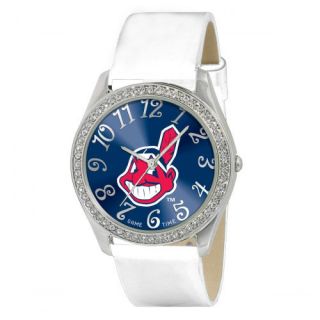 Cleveland Indians MLB Baseball Wrist Watch Wristwatch Women Crystal
