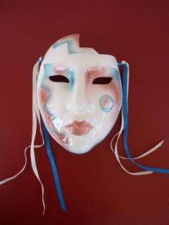 CLAY ART COLLECTIBLE CERAMIC MASK, SAN FRANCISCO ABOUT FACE