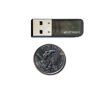 Cirago Bluetooth 3 0 High Speed Wi Fi B G N Mini USB Adapter Class 2