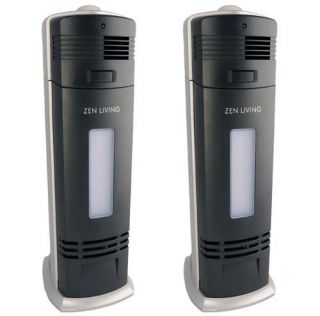 TWO NEW PRO IONIC FRESH BREEZE AIR PURIFIER IONIZER UV CLEANER