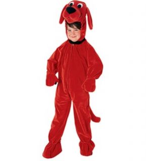 Clifford The Big Red Dog Jumpsuit Child Medium Costume