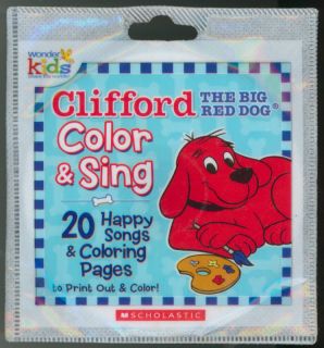 Clifford The Big Red Dog® Color Sing 20 Songs Pics