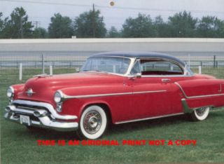 1953 Oldsmobile 98 Holiday Coupe RARE Classic Car Print