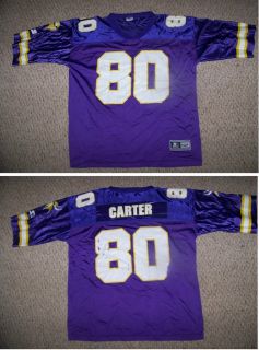 Chris Carter 80 Minnesota Vikings Football Jersey 52