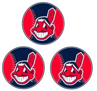 MLB Cleveland Indians Stickers Decals Sticker Decal New