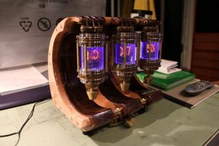 Remote Tube Nixie Clock Kit for Artists and Designers