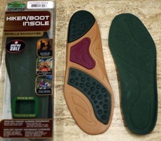 Original Hiker Work Boot Gel Insoles Replacement Casual Shoe Inserts