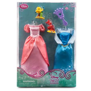 Disney Princess Ariel Little Mermaid Doll Wardrobe Accessories and