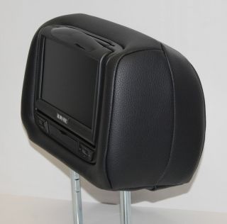  Dual DVD Headrest Video Players Monitors for Cloth or Leather