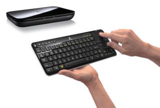 Logitech Revue Companion w Google TV Keyboard Controller New Free