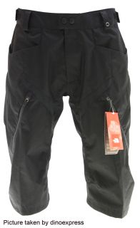 NEW North Face Mens DOWNIEVILLE COLAB mtb shorts BLACK nwt sz Medium