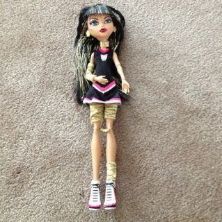 Monster High Fear Squad Cleo de Nile Doll Loose New Cheer Leading