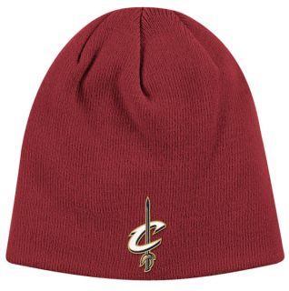 Cleveland Cavaliers Maroon Basic Logo Uncuffed Knit Hat