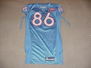 Tennessee Titans 2009 Throwback Game Jersey Size 46 NFL