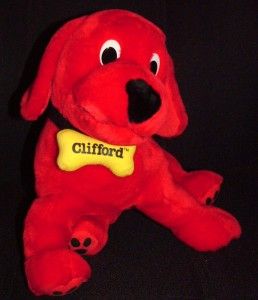 Clifford? the Big Red Dog Kohls Stuffed Plush Toy 13 long Like NEW