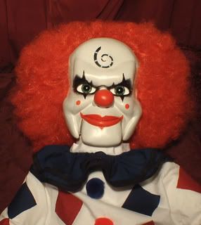 Haunted Ventriloquist Clown Doll Eyes Follow You Creepy Dead Silence