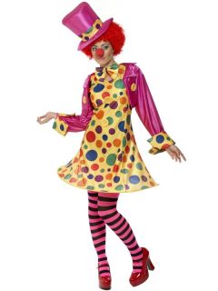 ladies clown costume lady fancy dress costume