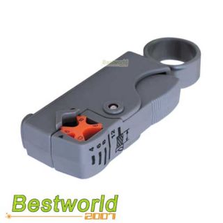 Rotary Coax Coaxial Cable Cutter Tool RG58 RG6 Stripper
