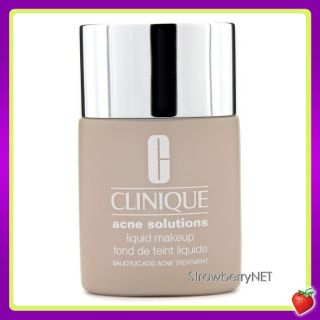Clinique Acne Solutions Liquid Makeup 04 Fresh Vanilla 30ml 1oz New