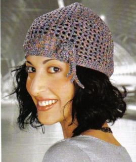 40 Vogue Crochet Hats Patterns Pattern Cloche Beret Cool Cap Stocking