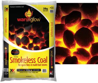Smokeless Coal 20kg Sack Smoke Less Open Fires Stoves