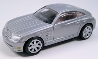 Racing Champions Hot Chrysler Crossfire 2002 Concept Grey Chrome