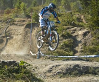 the masters world dh championships took place in pra loup on the 30th