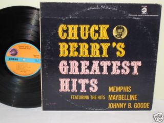 Chuck Berry Chuck Berrys Greatest Hits Chess 1485 RARE