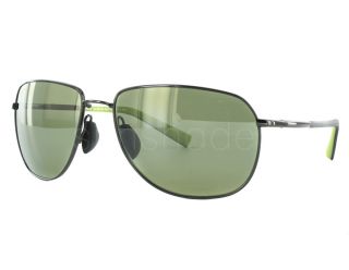 New Maui Jim Coconuts HT322 15A Gunmetal with Green Maui HT Sunglasses