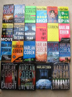 22 Book Lot Harlan Coben Myron Bolitar Complete Set