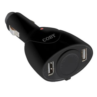 Coby CA781 Dual USB Car Charger   Brand New Retail Packaging