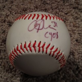 Cliff Lee Signed Auto Rawlings Official MLB Ball CY08