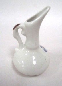 Hand Painted Clinchfield Artware Miniature Violet Decorated Ewer