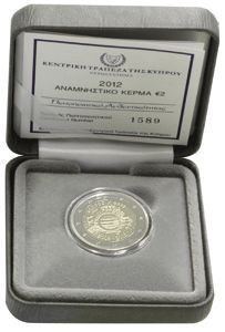   2012 Proof 2 Euro Commemorative Coin in a case Kibris Zypern Cipro