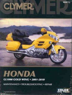 Clymer Honda GL1800 Gold Wing 2001 2010 Repair Manual