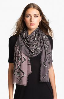 Burberry Printed Tile Floral Scarf