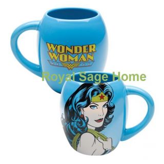 Wonder Woman Face Close Up 18oz Ceramic Coffee Cup Mug