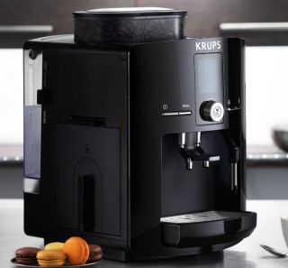 Krups Espresso Coffee Maker Super Automatic Machine Black EA82 Series
