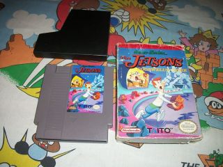 Jetsons Cogswells Caper NES Nintendo Game w Box Classic RARE Jetson