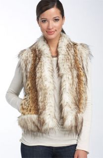 Damselle Faux Lynx Fur Vest