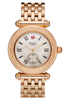 MICHELE Caber Diamond & Rose Gold Customizable Watch