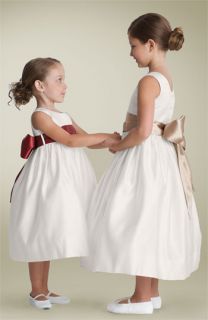 Us Angels White Satin Tank Dress (Toddler, Little Girls & Big Girls)