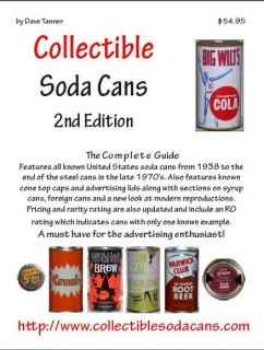 Collectible Soda Cans Second Edition New for 2011